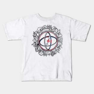 Stray Kids Compass Ring (White) Kids T-Shirt